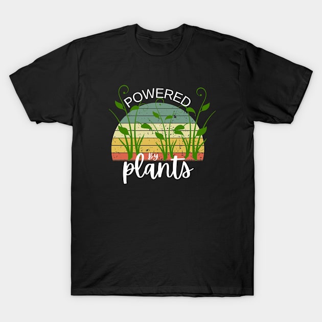 powered by plants T-Shirt by londonboy